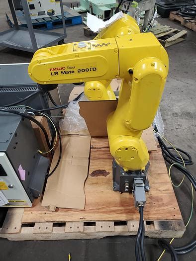 Used Fanuc Lr Mate Id Industrial Robot With R Ib Plus