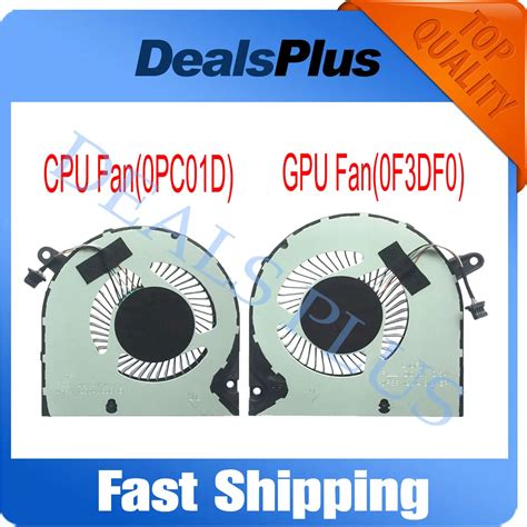 New Replacement Laptop Cpu Gpu Cooling Fan For Dell G5 Se 15 5500 5505 G3 3500