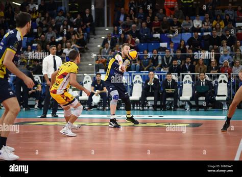 Italian Player Ivan Zaytsev Of Azumit Leo Shoes Modena Hi Res Stock