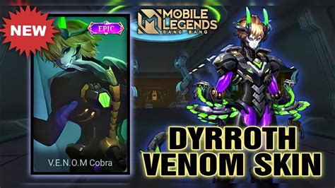 Skin Dyrroth Venom Ml Mobile Legends Rilis Tahun Cek Disini