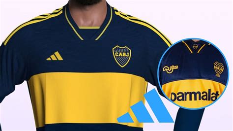 CAMISETA ADIDAS De BOCA JUNIORS Para La TEMPORADA 2023 2024 INSPIRADA