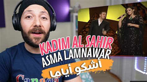 CANADA REACTS TO Kadim Al Sahir Asma Lamnawar كاظم الساهر و أسما