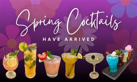 Spring Cocktails Have Sprung