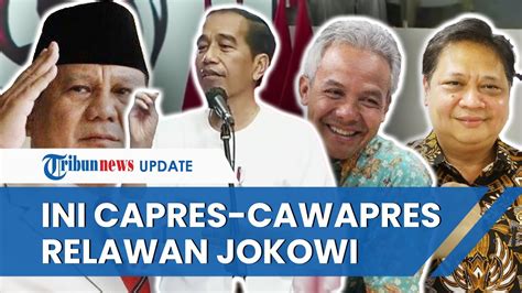 Nama Capres Cawapres Hasil Musra Yang Diserahkan Ke Jokowi Ganjar