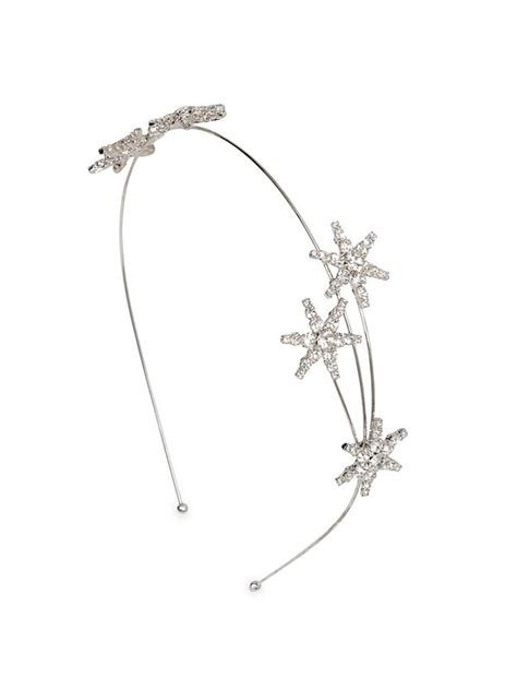 Jennifer Behr Women S Venus Crystal Embellished Headband Crystal