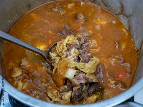 The Most Popular Traditional Beef Tongue Curry Soup with Coconut Sauce ...