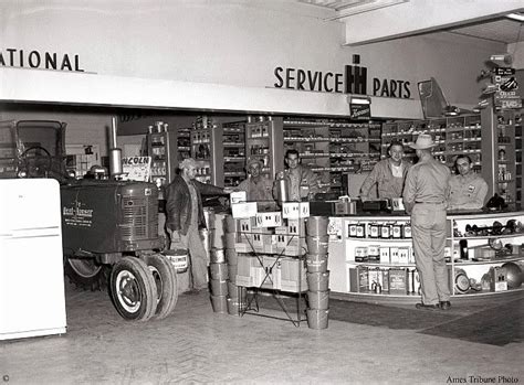 International Harvester Dealership Ames Iowa Vintage Shots From Days