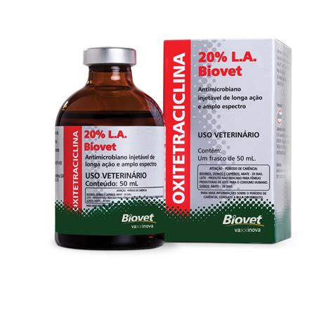 Oxitetraciclina 20 Inj Biovet La 50 Ml Shopee Brasil