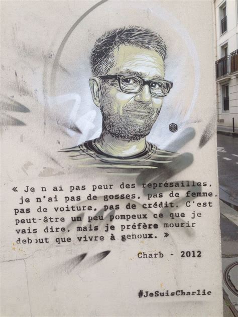 Hommage Charb Tribute To Charb By C Rue Nicolas Appert