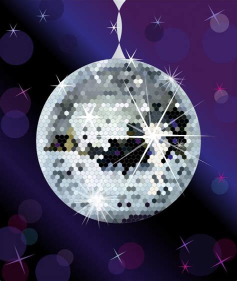 Abstract pink disco ball background — Stock Vector © elaineitalia #7658834