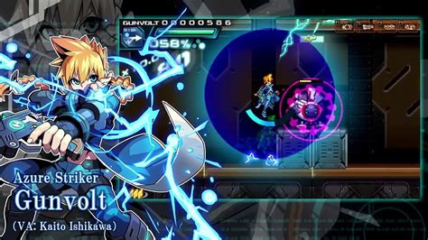 Azure Striker Gunvolt что это за игра трейлер системные требования