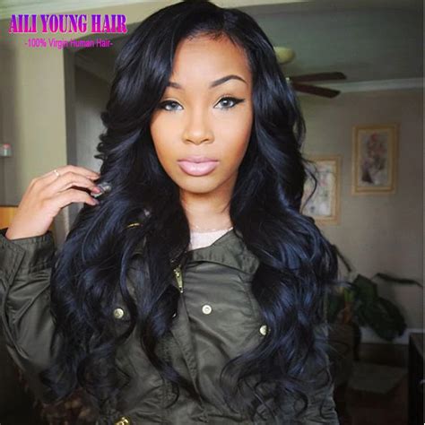 4x4 Silk Top Full Lace Wigs Brazilian Virgin Hair Glueless Full Silk