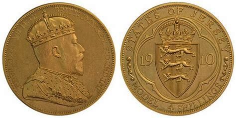 Shillings Edward Vii States Of Jersey Brass Jersey Numista