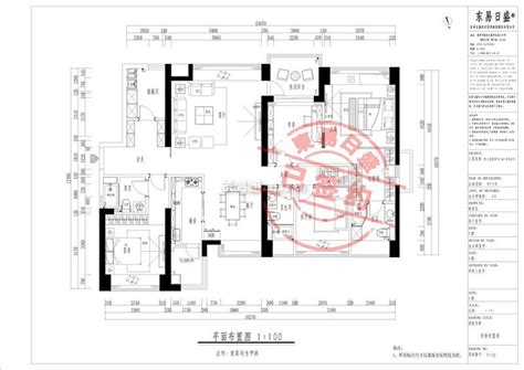 香山美墅果岭230平米现代前卫装修户型图装信通网效果图