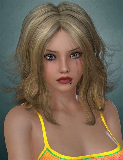 Selina Hair For Genesis 2 And 3 Female S And Victoria 4 Render State