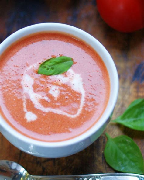 Creamy Tomato Basil Soup Southern Discourse