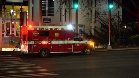 SEATTLE USA FEBRUARY 4 2021 Seattle Fire Department Medic One