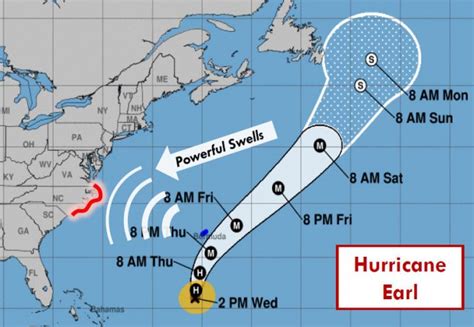 Hurricane Earl Expected To Bring Life Threatening Rip Currents Through