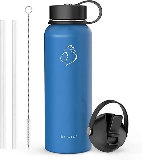 Buzio Vacuum Insulated Stainless Steel Water Bottle Cold For Hrs