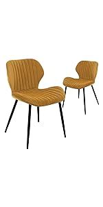 Amazon Canglong Mid Century Modern Side Chair With Wood Legs For