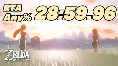 Botw Speed Run Rta Any Youtube