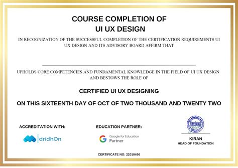 Ui Ux Design Course In Chennai Dridhon