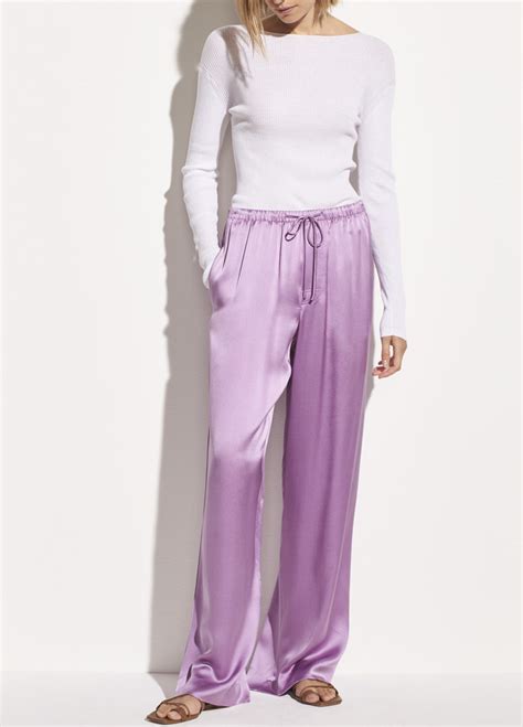 Vince Satin Pajama Pant Shopstyle