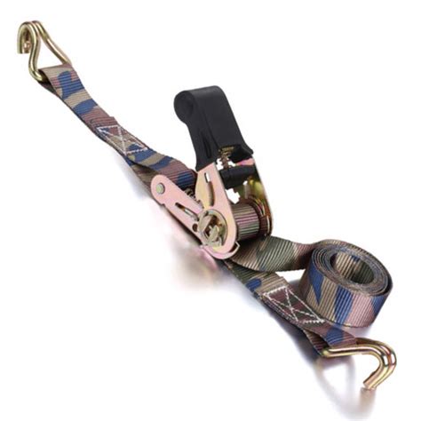 25mm Small Ratchet Straps Camouflage With Double J Hooks