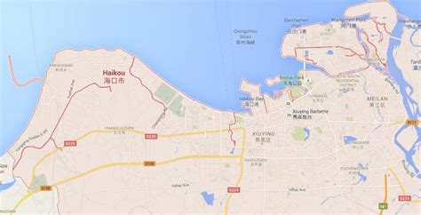 Map of Haikou