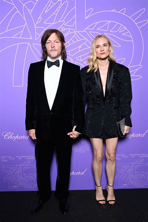 Diane Kruger – With Norman Reedus attend the Cannes 75 Anniversary ...