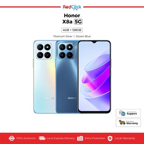 Honor X8a 5grbn Nx1 4gb128gb Original Honor Malaysia Warranty