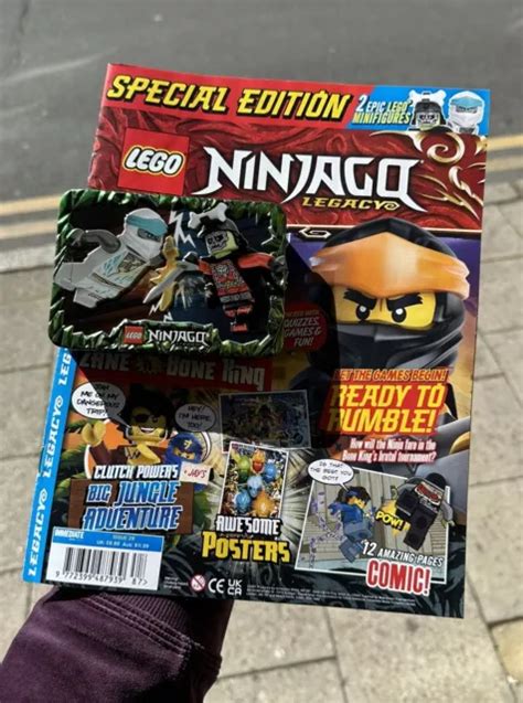 Lego Ninjago Legacy Magazine Issue Special Edition Zane Vs