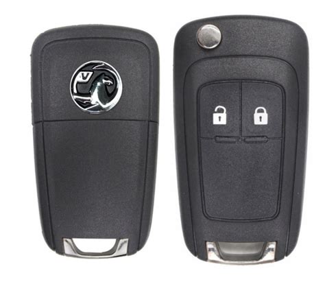 Fits Vauxhall Astra J Zafara Mokka Corsa E 2 Button Remote Flip Key Fob