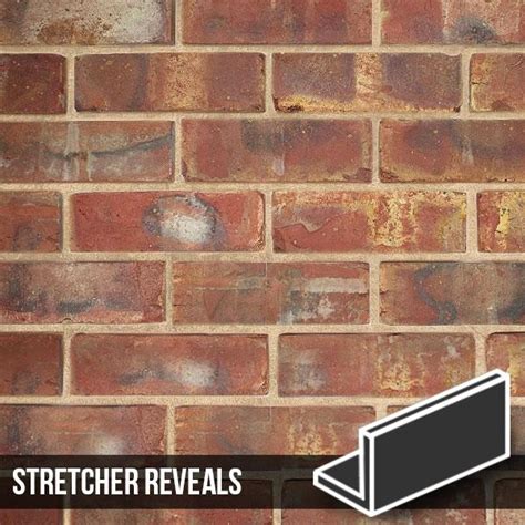 Olde Victorian Red Blend Brick Slip Headers