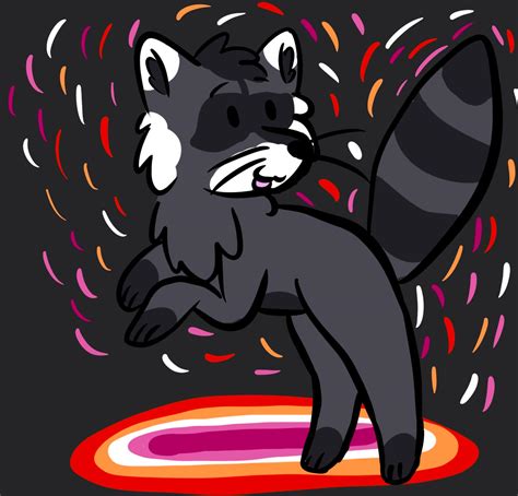 Lesbian Raccoon By Barkandshark On Deviantart