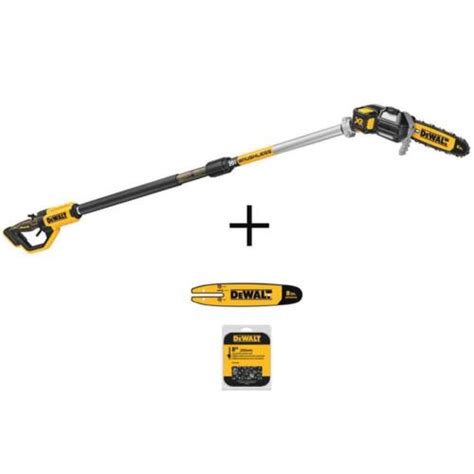 Dewalt Pole Chainsaw Pruner 20v Max Cordless Battery Powered W Bar