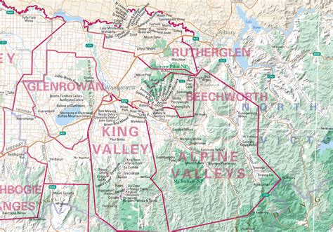 The Wine Map of Victoria by Max Allen is a definitive guide | vW Maps