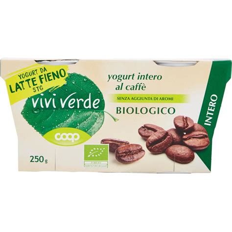 Yogurt Intero Al Caff Coop Vivi Verde X G Coop Shop