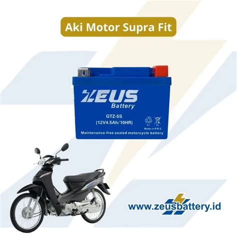 Aki Motor Supra Yang Bagus Harga Dan Spesifikasi