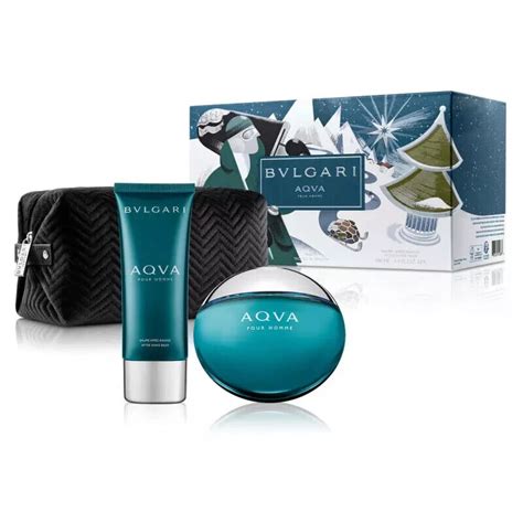 Bvlgari Aqva Pour Homme 3pc Set Perfumes Fragrances T Sets