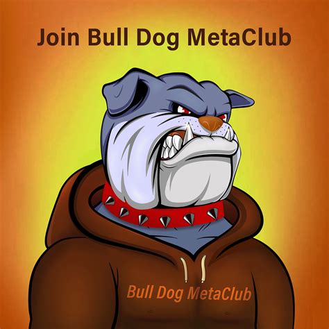 Bull Dog Metclub NFT ART on Behance