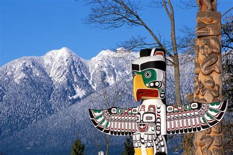 Stanley Park Totem Poles Vancouver Totem Pole Totem Vancouver