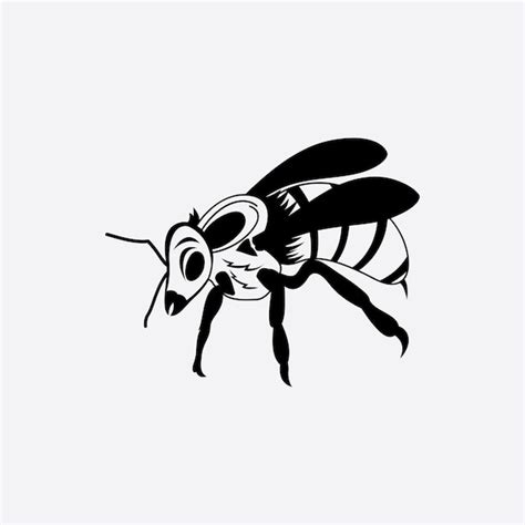 Abeja Logo Vector Ilustraci N Dise O Icono Logo Vector Premium