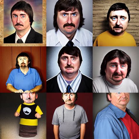 Portrait Photograph Randy Marsh From Southpark Stable Diffusion