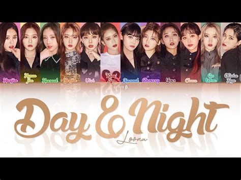 LOONA Day Night Color Coded Lyrics Eng Rom Han Chords Chordify