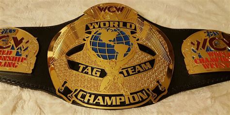 Every WCW Belt Design Ever, Ranked Worst To Best