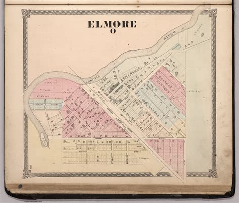 Elmore Ohio David Rumsey Historical Map Collection