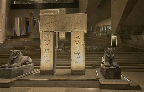 The Grand Egyptian Museum Also Known As the Giza Museum in Giza, Egypt ...