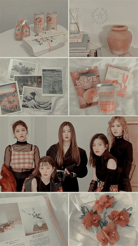 Wallpaper Red Velvet Aesthetic - K-Waves Story