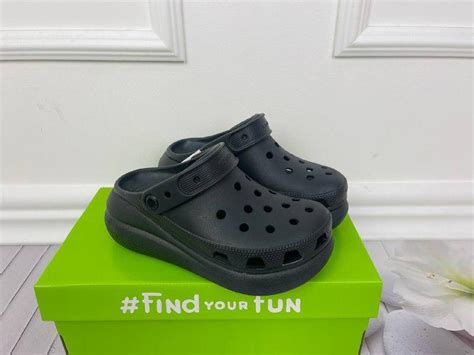 Кроксы crocs women’s classic crush clog black 207521 женские кроксы ...